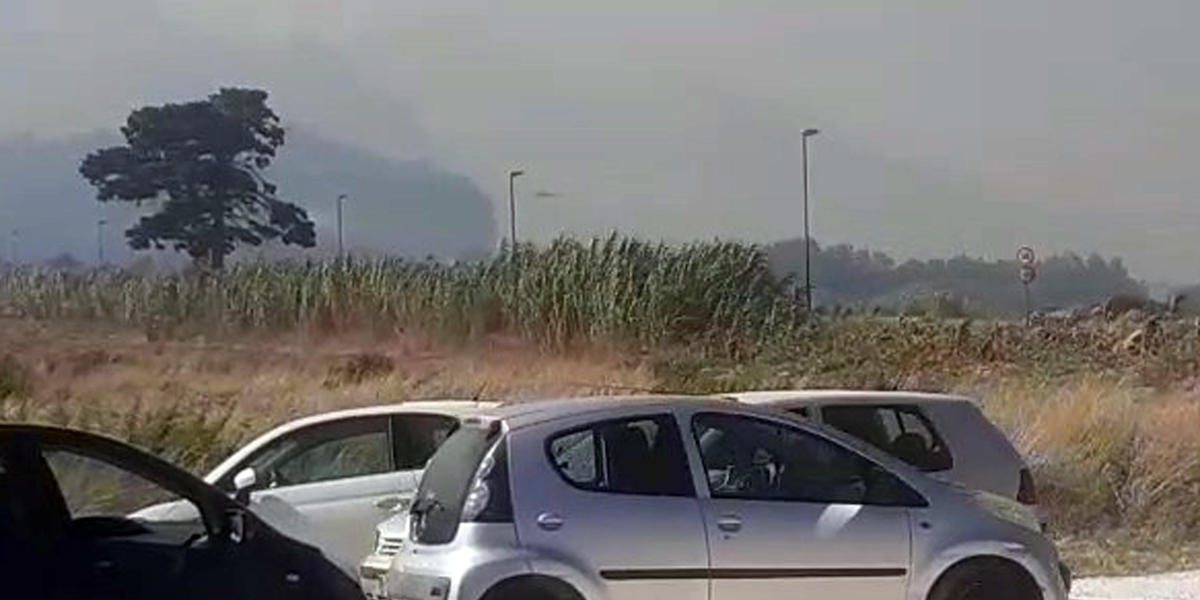 L'aeroporto di Trapani è rimasto chiuso per alcune ore per via di un incendio 