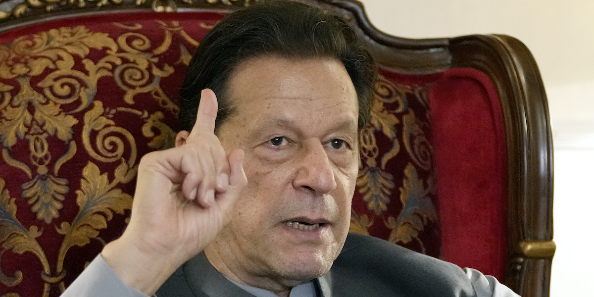 Imran Khan (AP Photo/K.M. Chaudary, File)