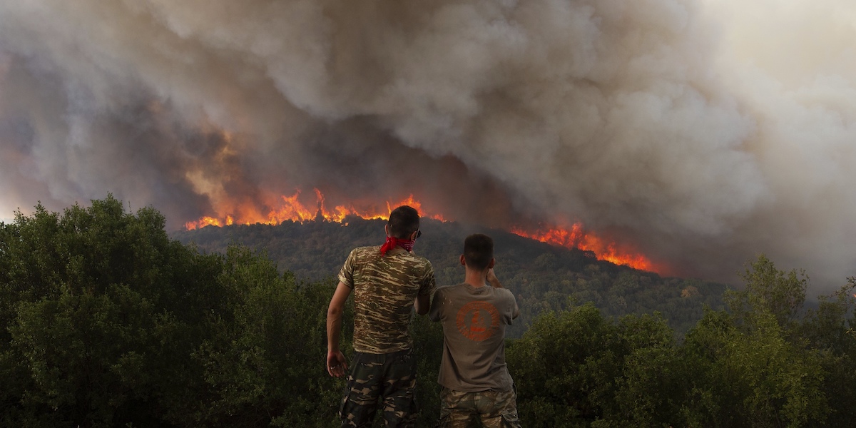 Η τεράστια δασική πυρκαγιά βόρεια της Αλεξανδρούπολης, είναι η μεγαλύτερη που έχει καταγραφεί ποτέ στην Ευρώπη