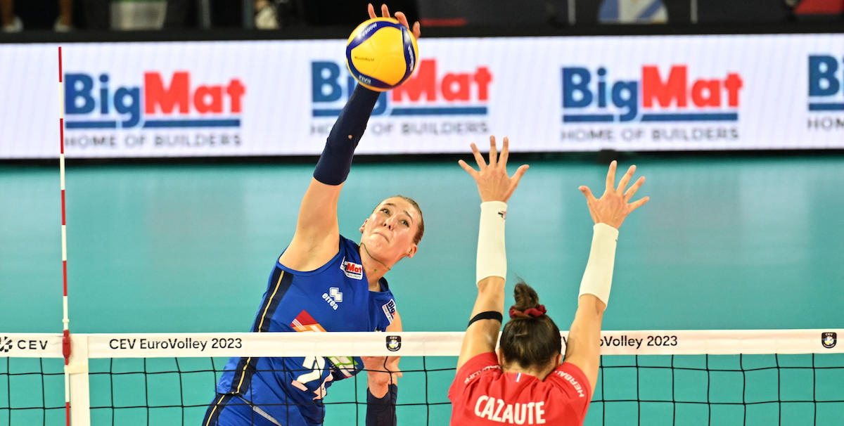 La Nazionale femminile di pallavolo si è qualificata per le semifinali degli Europei