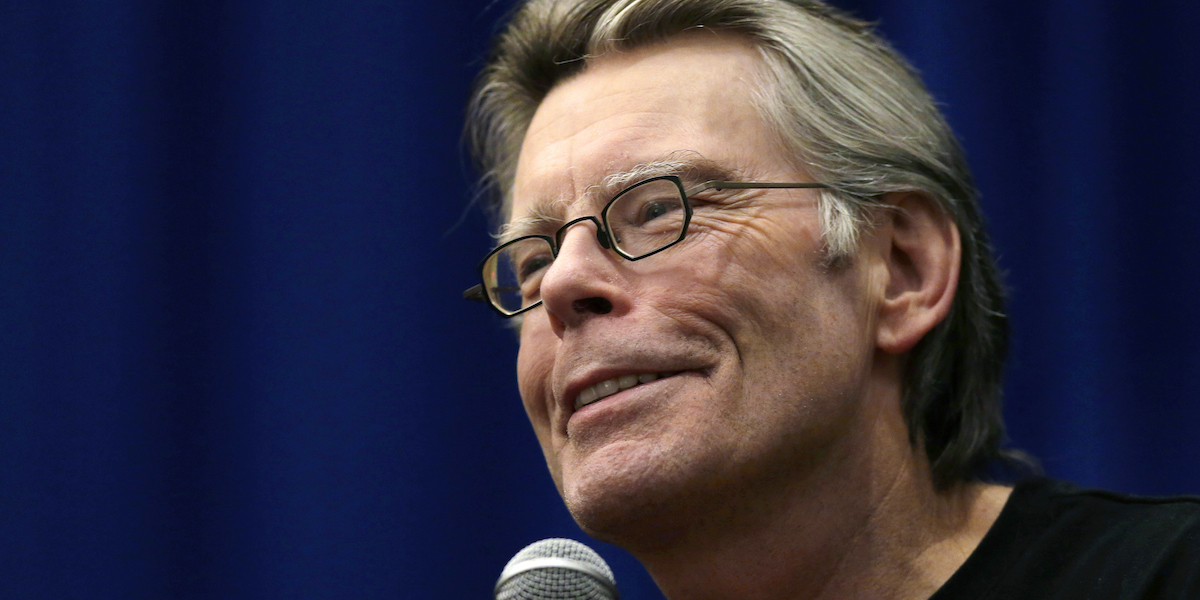 Stephen King nel 2012 (AP Photo/Elise Amendola, file, LaPresse)