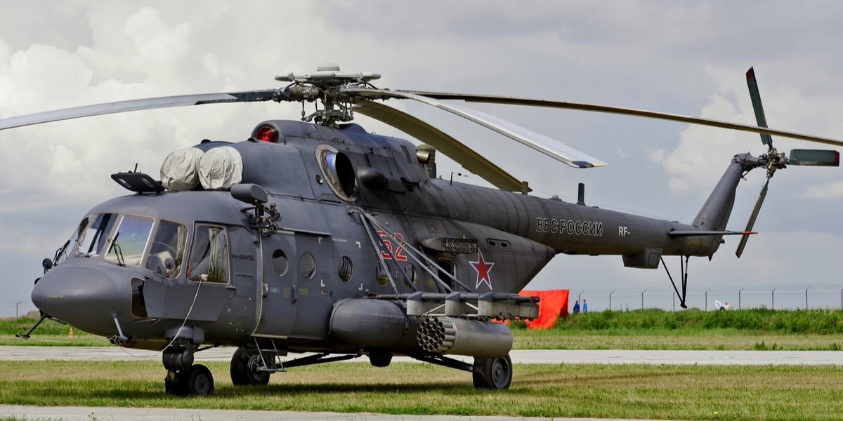 Un elicottero Mil Mi-8, come quello con cui Maxim Kuzminov ha attraversato il confine e disertato (Aleksandr Markin/Wikimedia)
