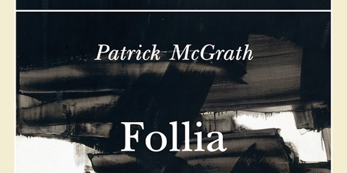 Dettaglio della copertina di "Follia" di Patrick McGrath, nell'edizione tascabile di Adelphi