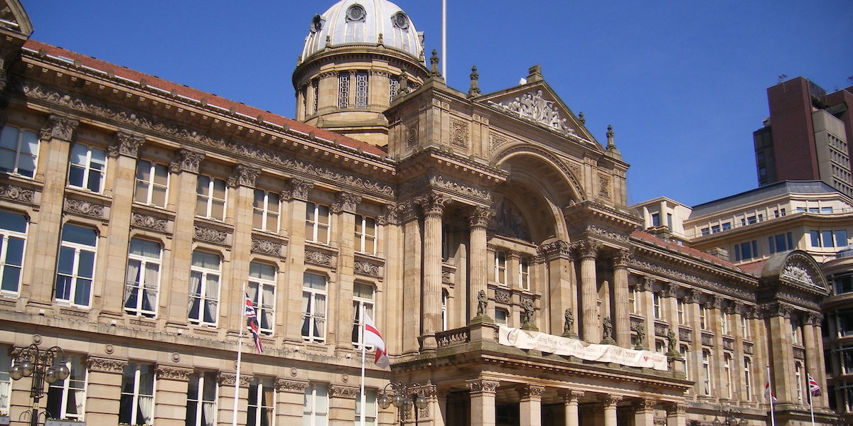 L'edificio del consiglio comunale di Birmingham (Elliott Brown / Flickr)