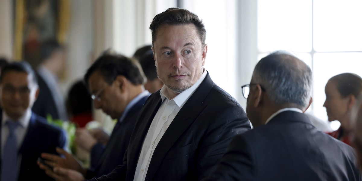 Elon Musk (Ludovic Marin/ Pool Photo via AP)