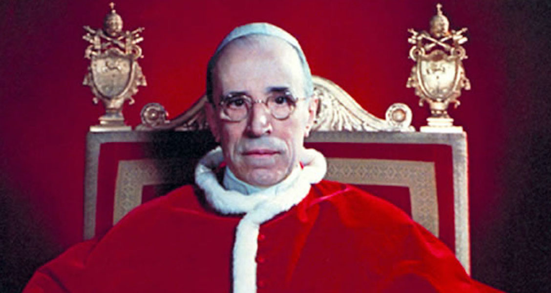 Una foto di papa Pio XII (Wikimedia Commons)