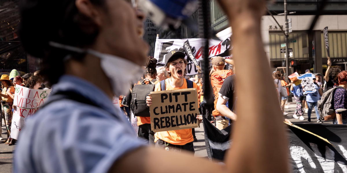 New York, 17 settembre 
(EPA/JUSTIN LANE/ansa)