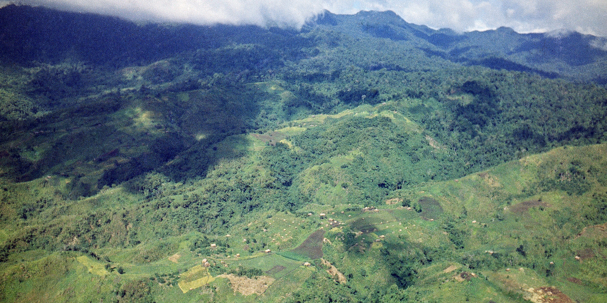 Montagne sull'isola di Mindanao, nelle Filippine (AP Photo)