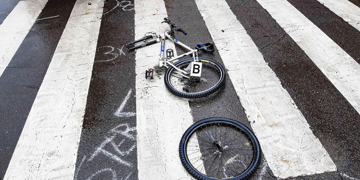 Gli incidenti in bicicletta a Milano sono aumentati