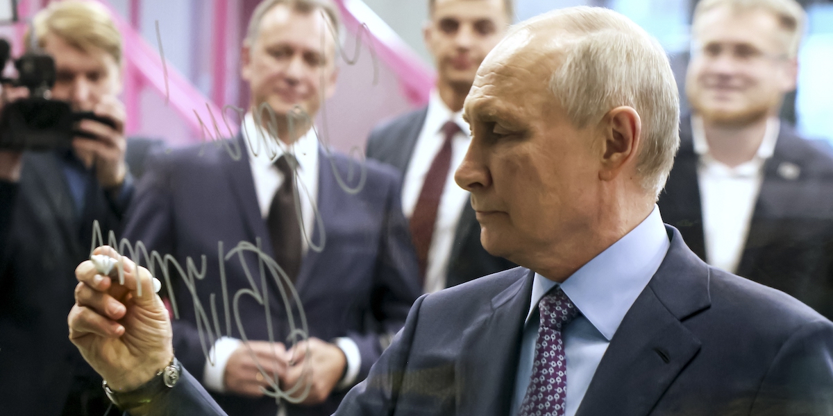 Vladimir Putin (Sergei Bobylev, Sputnik, Kremlin Pool Photo via AP)