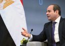 Il presidente egiziano Abdel Fattah al Sisi durante l'incontro con il segretario di Stato statunitense Antony Blinken a Washington, il 14 dicembre del 2022