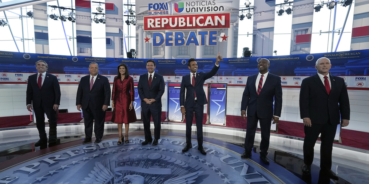 Anche nel secondo dibattito fra i candidati Repubblicani ha vinto Trump, che non c'era
