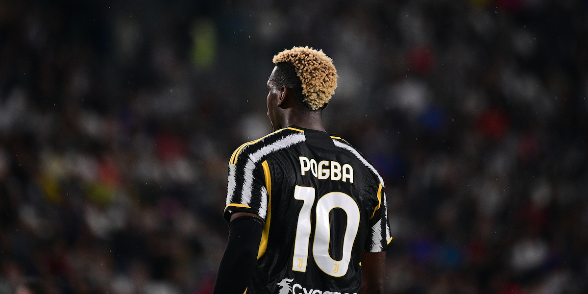 Paul Pogba in Juventus-Bologna (Marco Alpozzi/LaPresse)