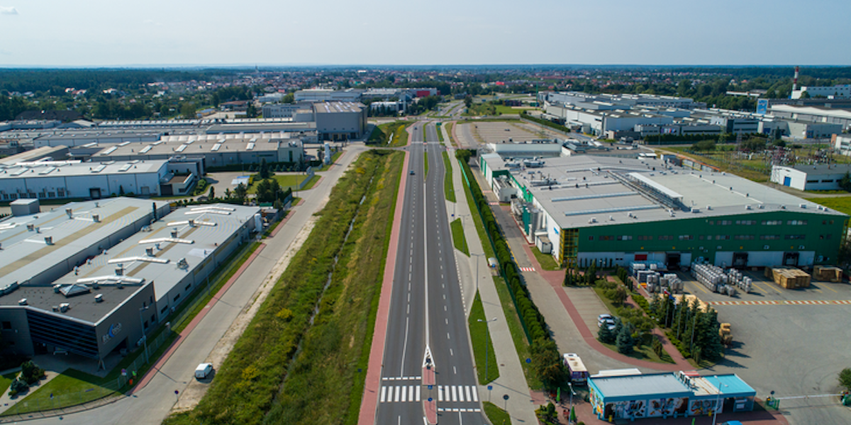 Una parte della ZES di Mielec, in Polonia (ARP/Industrial Development Agency)