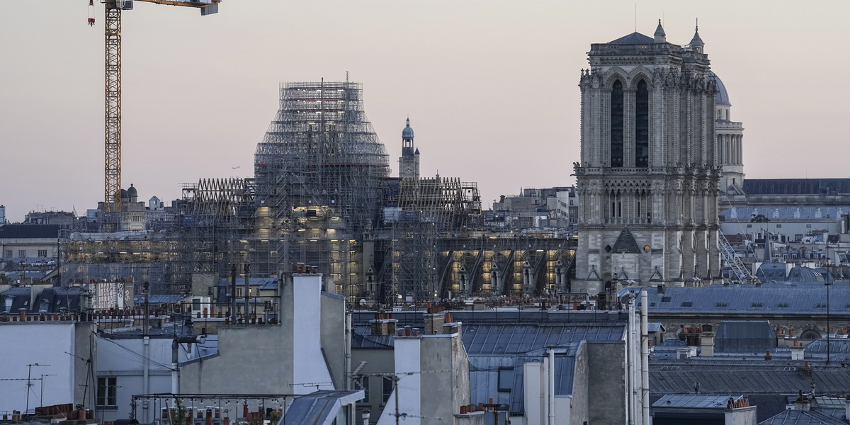 A che punto è il restauro di Notre-Dame