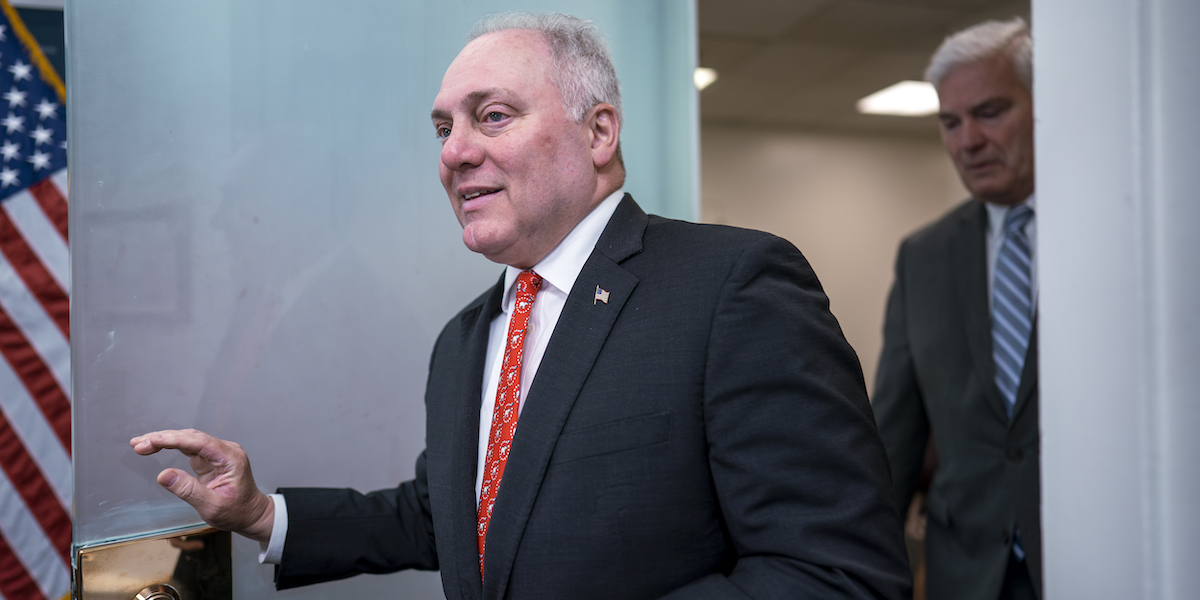 Steve Scalise al Campidoglio a Washington nel giugno del 2023