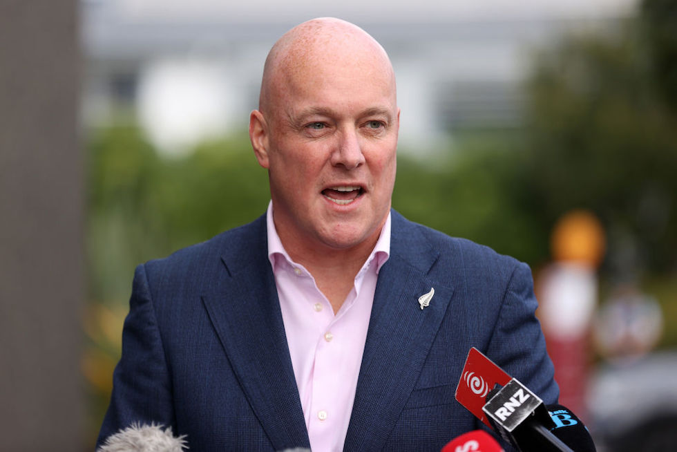 Christopher Luxon del Partito Nazionale 