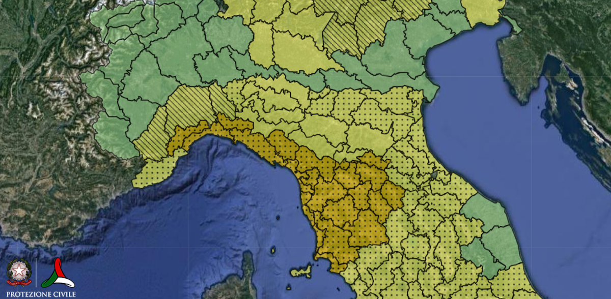 Oggi le scuole sono chiuse in molti comuni della Liguria e della Toscana per le allerte meteorologiche