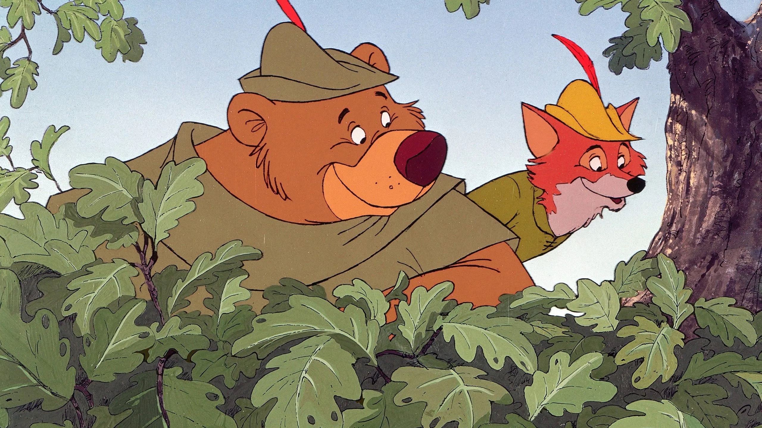 Un fermo immagine da Robin Hood (Disney)