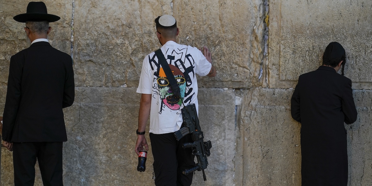 Il Muro del pianto a Gerusalemme (AP Photo/Leo Correa)