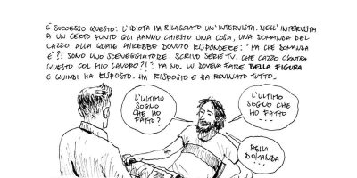 Il peso delle parole, secondo Gipi