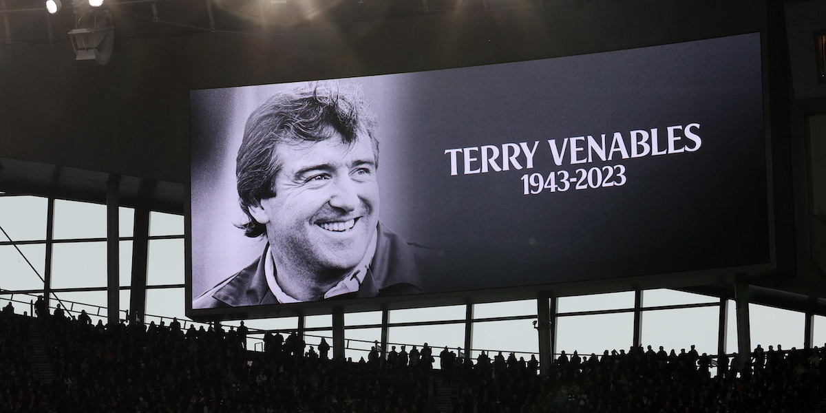 È morto Terry Venables, allenatore della Nazionale di calcio inglese agli Europei del 1996