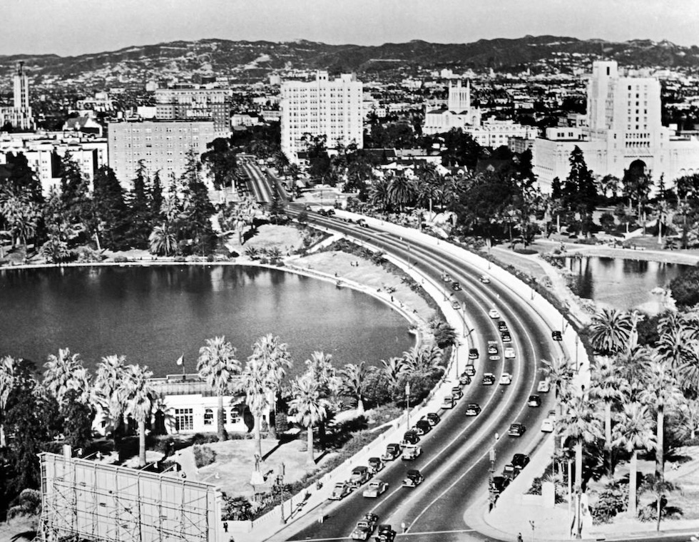 Los Angeles in una foto del 1940 circa