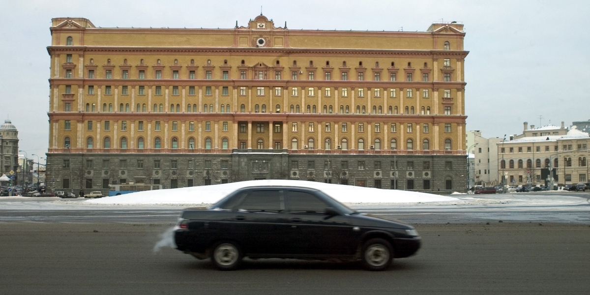 La sede dei servizi segreti russi a Mosca, in una foto del 2006 (Oleg Klimov/Getty Images)
