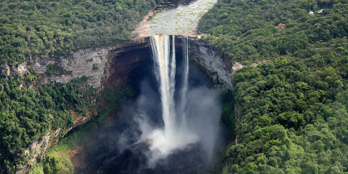 Cascate di Kaieteur in Guyana (Chris Jackson / Getty Images)