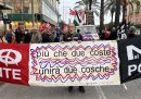 manifestazione contro il ponte sullo stretto