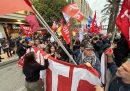 manifestazione contro il ponte sullo stretto