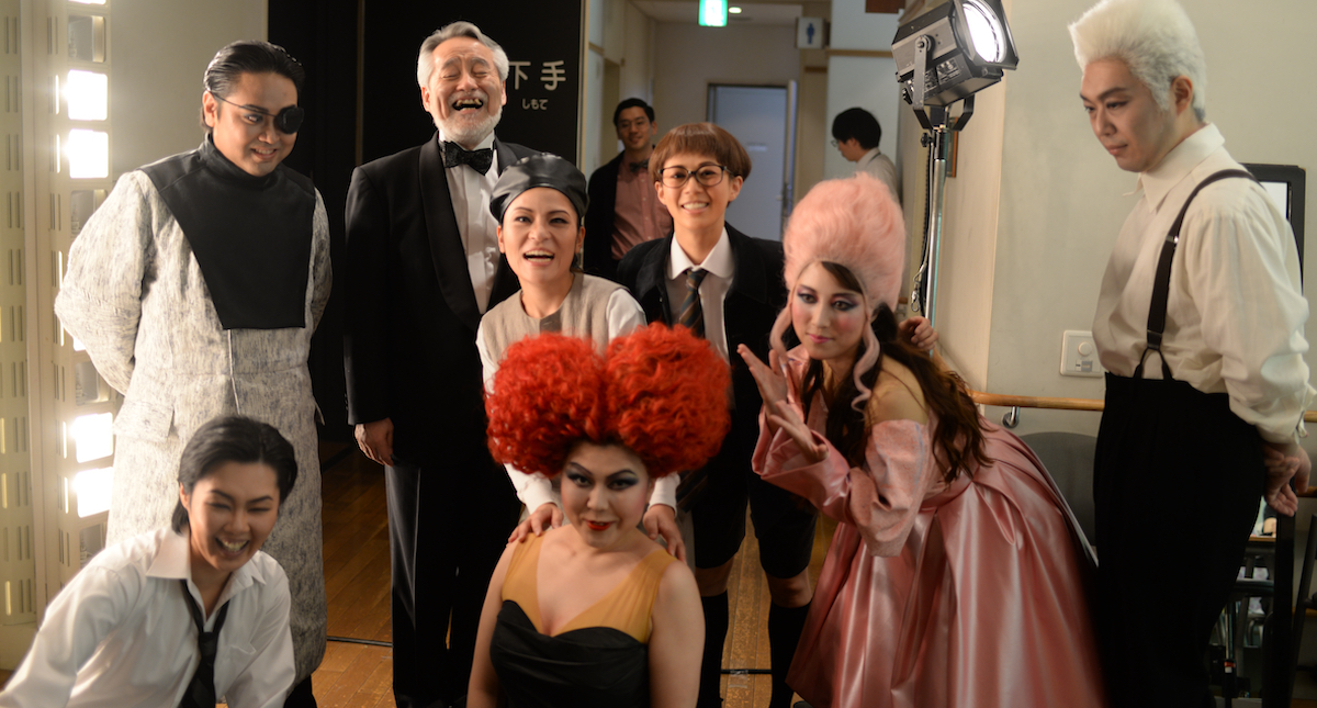 Durante l'allestimento dell'"Alcina" di Georg Friedrich Händel per la Persimmon Hall di Tokyo,
produzione Nikikai, direzione di Hidemi Suzuki
e regia di Eva Buchmann. Tokyo, 2018 (Flavio Parisi)