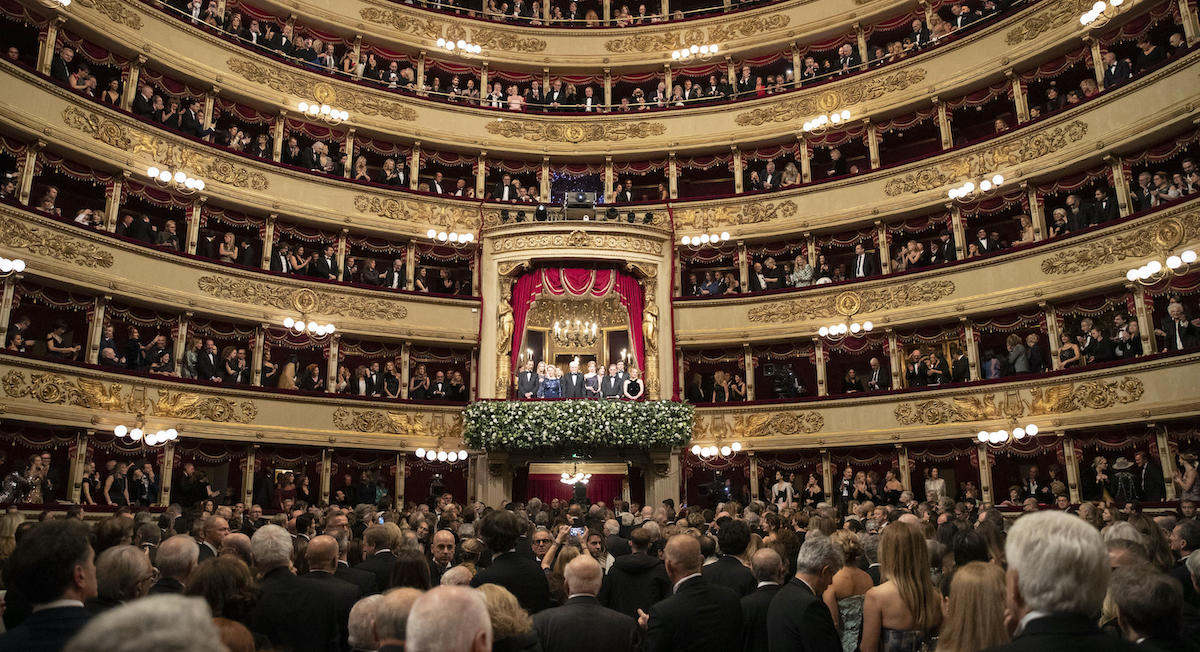 La prima alla Scala del 2022 (ANSA/Francesco Ammendola)