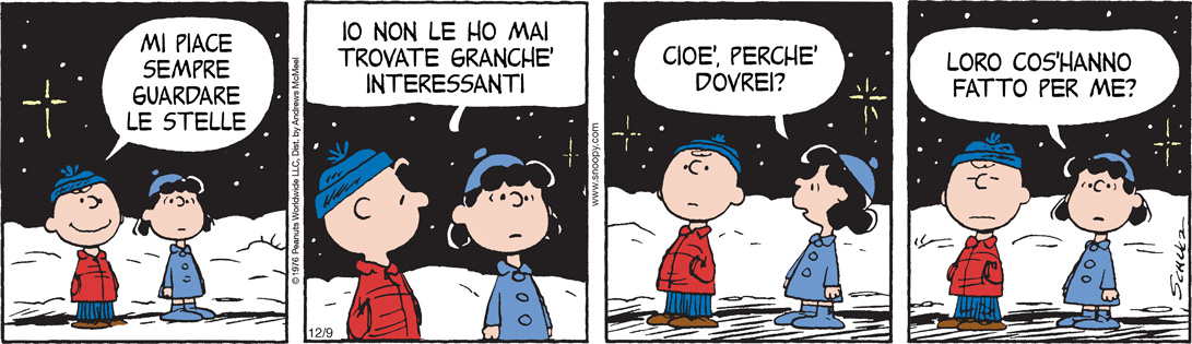 Peanuts 2023 dicembre 09