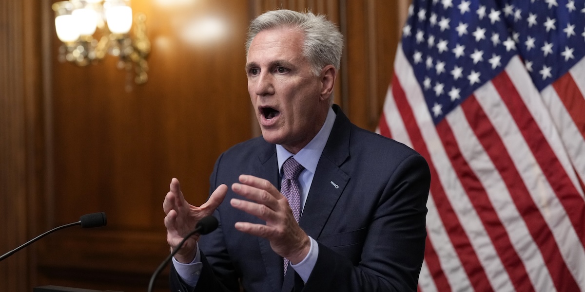 Former US House Speaker Kevin McCarthy will resign from Congress