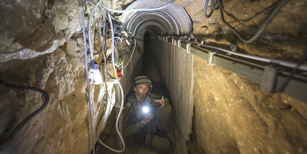 Israele sta allagando i tunnel di Hamas?