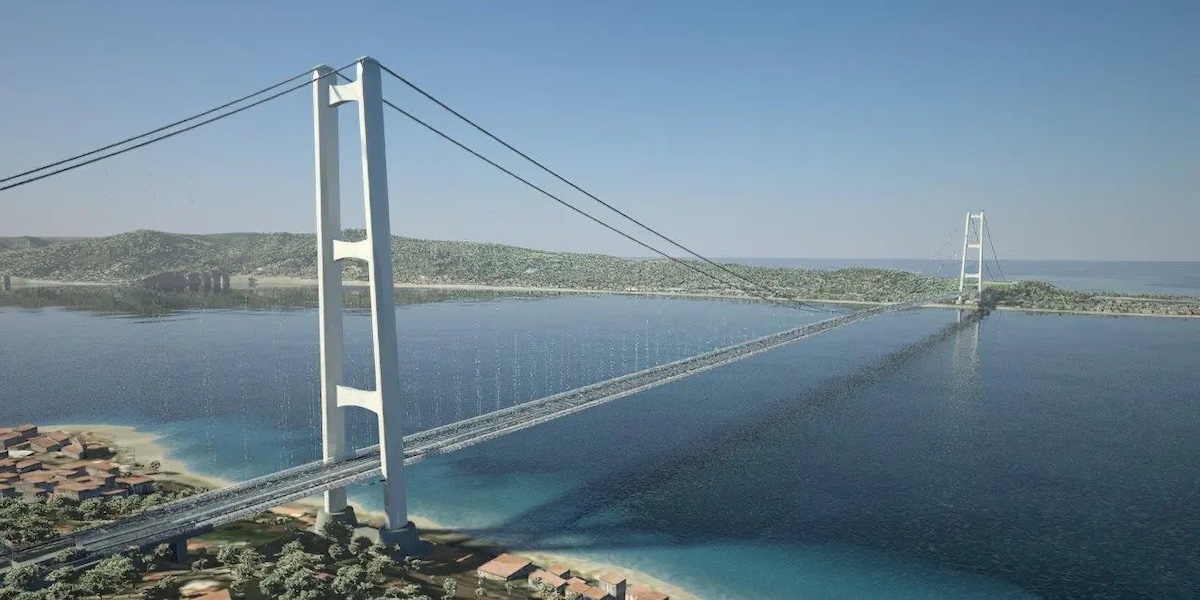 rendering ponte sullo stretto di messina