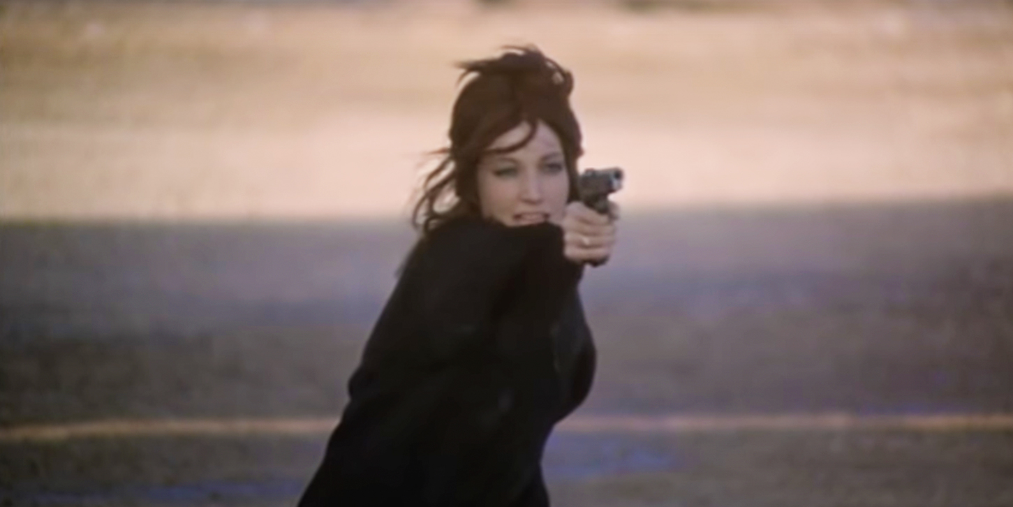 Monica Vitti nella parte di Assunta Patanè nel film del 1968 di Mario Monicelli "La ragazza con la pistola"
