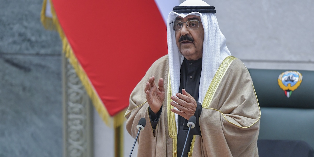 Meshal al Ahmad al Sabah (AP Photo/Jaber Abdulkhaleg)