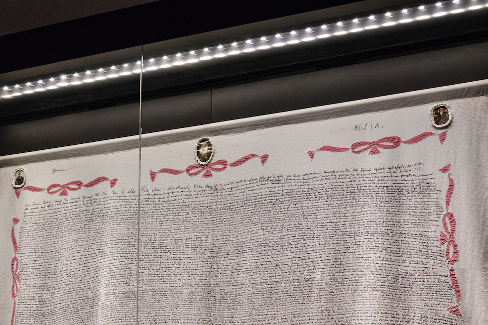 Parte superiore del lenzuolo di Clelia Marchi