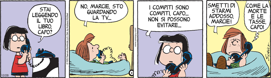 Peanuts 2023 dicembre 28