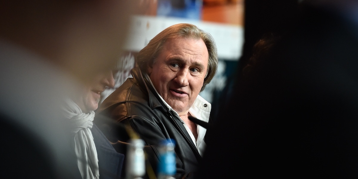 Gérard Depardieu a Berlino nel 2016 (Pascal Le Segretain/Getty Images)