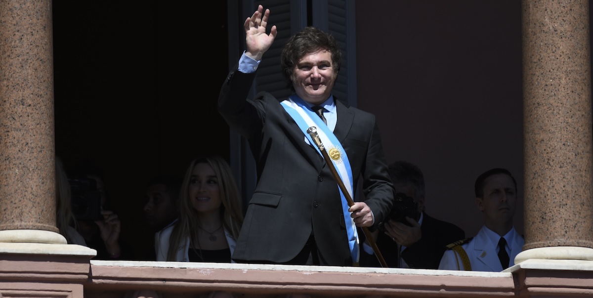 Javier Milei (AP Photo/Julian Bongiovanni)