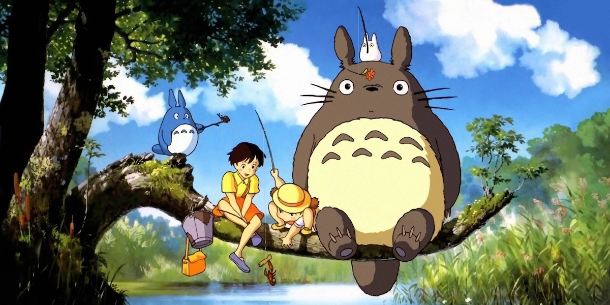 Dal film “Il mio vicino Totoro” del 1988.