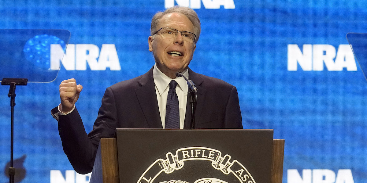 Wayne LaPierre nel 2023