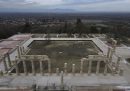 Il sito archeologico del palazzo di Aigai, in Grecia
