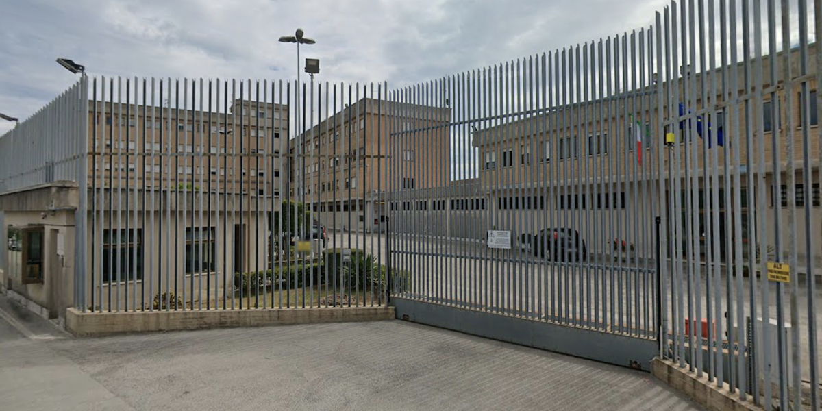 Il carcere di Ancona visto da fuori