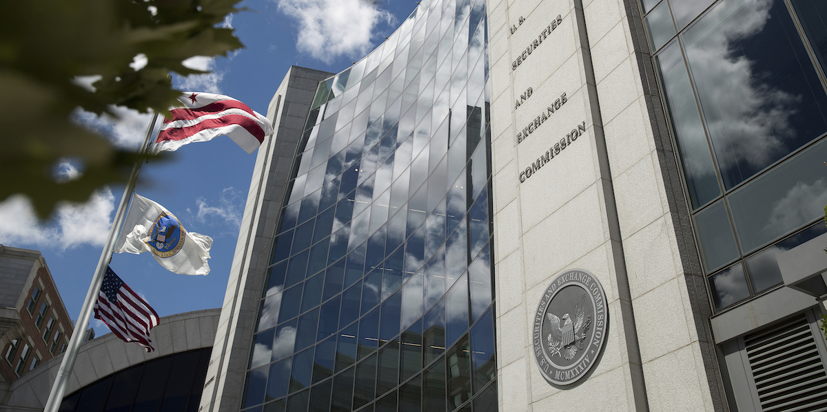 Il palazzo della SEC a Washington (AP/Andrew Harnik)