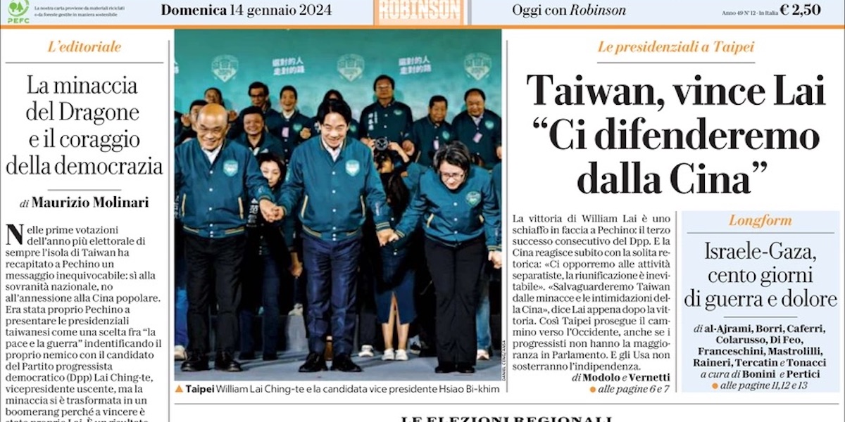 Le prime pagine di oggi