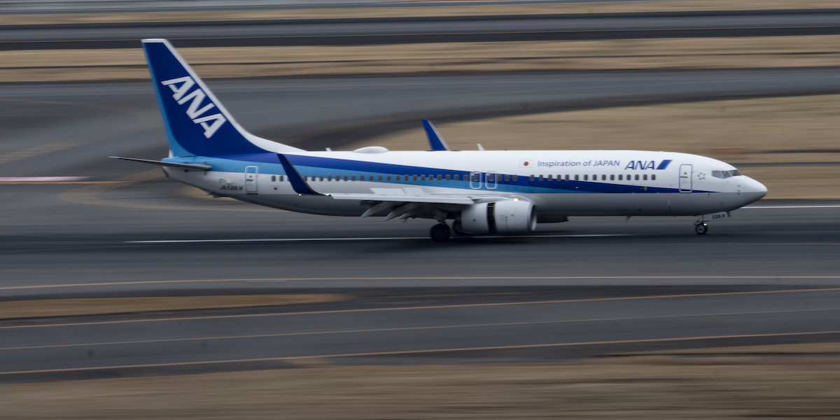 Un Boeing 737-800 di ANA fotografato il 2 febbraio 2023 all'aeroporto di Tokyo 

(Taidgh Barron/ZUMA Press Wire)